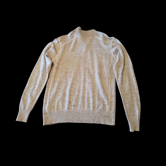 Men's JB Holt Gray Quarter-Zip Sweater - Picture 2 of 2